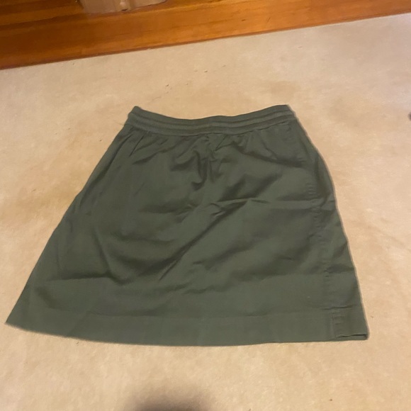 NWT Lou & Grey Supersoft Sateen Drawstring Pocket Skirt - Picture 2 of 4